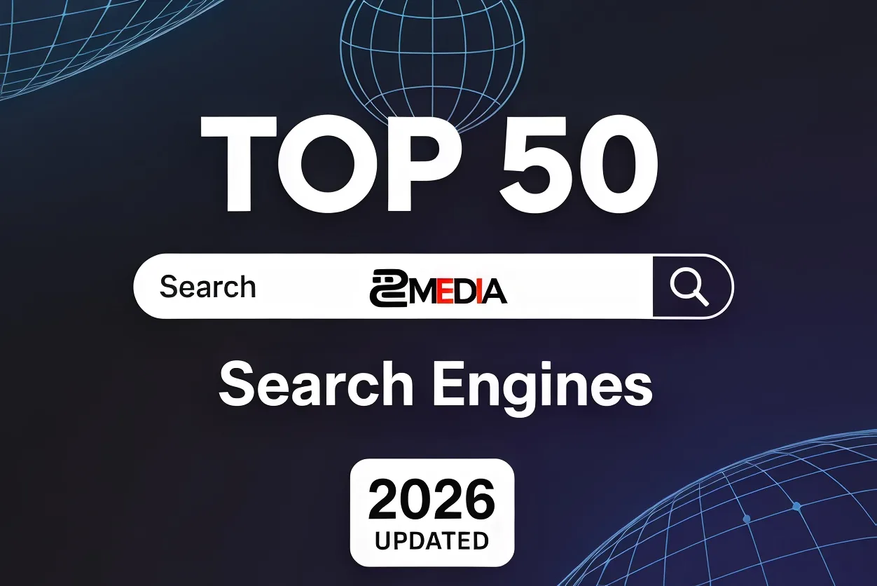 Top 50 search engines in the world