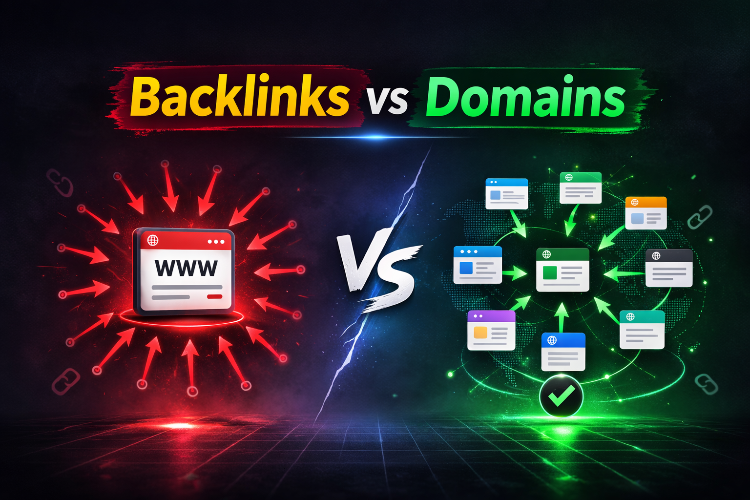 Referring Domains vs Backlinks: What’s the Difference
