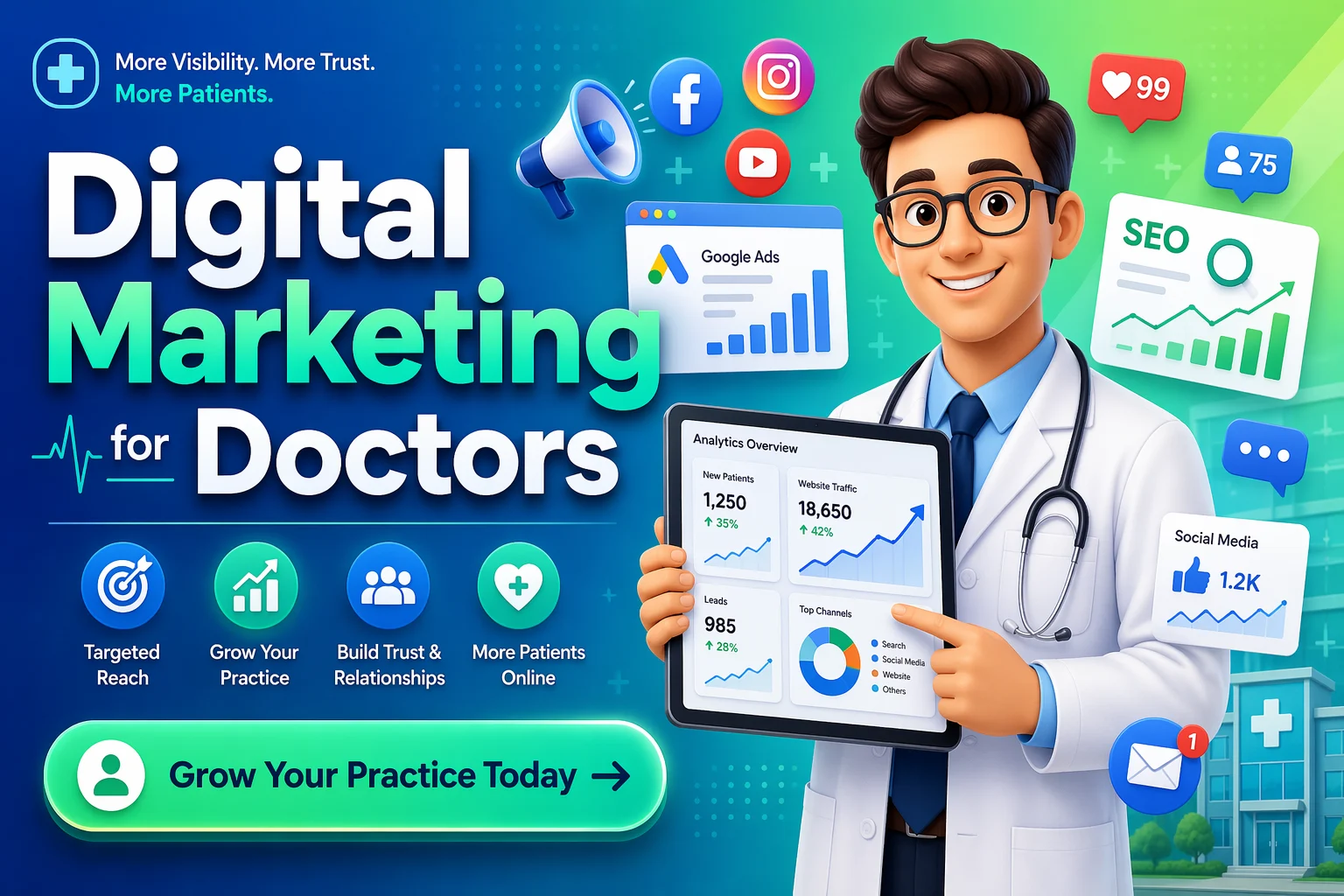 Digital marketing for doctors