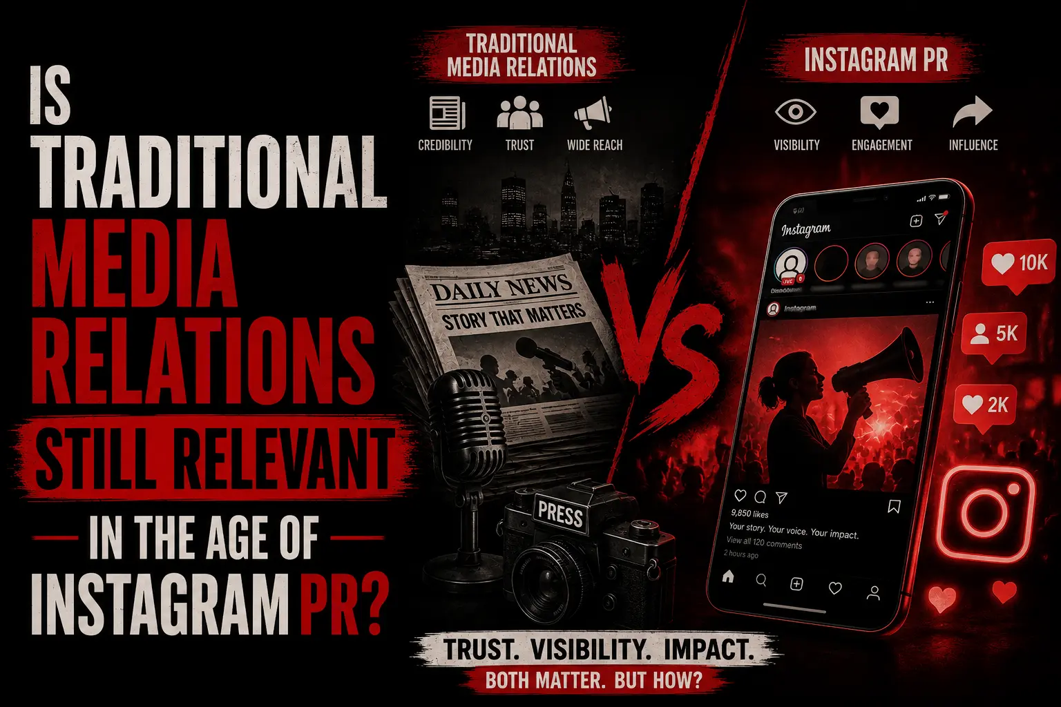 Is Traditional Media Relations Still Relevant in the Age of Instagram PR?